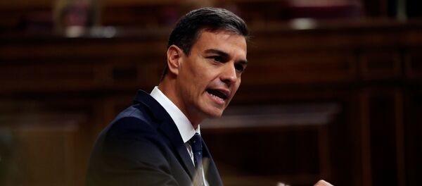 Pedro Sánchez, el presidente del Gobierno de España - Sputnik Mundo