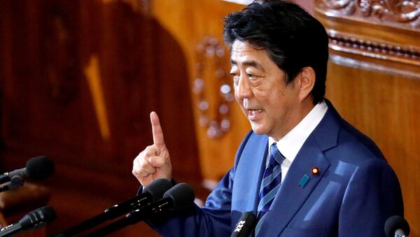 Shinzo Abe, primer ministro de Japón - Sputnik Mundo