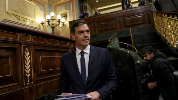 Pedro Sánchez, el presidente del Gobierno de España - Sputnik Mundo