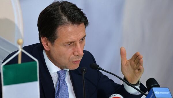 Giuseppe Conte, el primer ministro de Italia - Sputnik Mundo