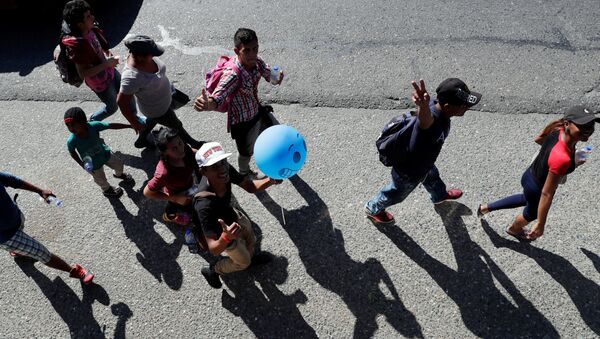 Migrantes centroamericanos - Sputnik Mundo