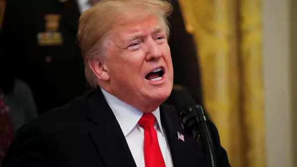 Donald Trump, presidente de EEUU - Sputnik Mundo