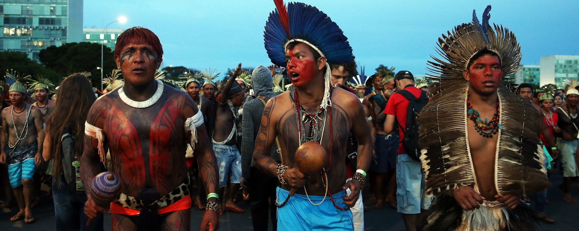 Una manifestación indígena en Brasilia - Sputnik Mundo, 1920, 10.05.2021