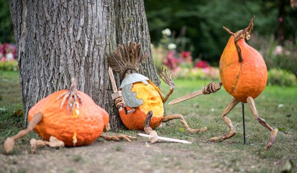 ¿Dulce o truco? Las calabazas más fantasmagóricas de Halloween - Sputnik Mundo