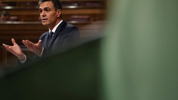 Pedro Sánchez, el presidente del Gobierno de España - Sputnik Mundo