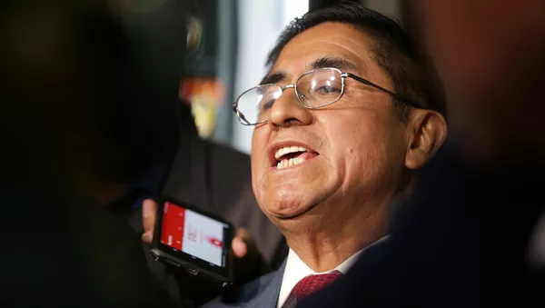César Hinostroza, exjuez peruano - Sputnik Mundo