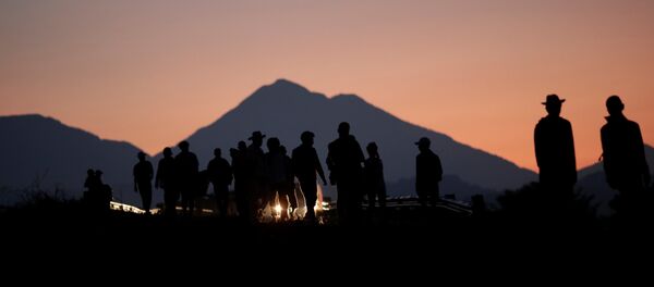 Migrantes centroamericanos Migrantes centroamericanos - Sputnik Mundo