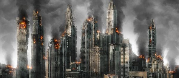 Una ciudad destruida (imagen referencial) - Sputnik Mundo