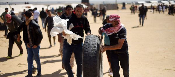 Situación en Franja de Gaza (archivo) Situación en Franja de Gaza (archivo) - Sputnik Mundo