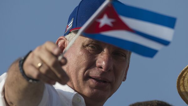 Miguel Díaz-Canel, presidente de Cuba - Sputnik Mundo