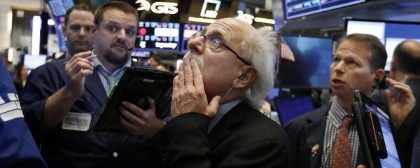 Los comerciantes en la bolsa de Nueva York  - Sputnik Mundo