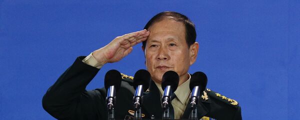 Wei Fenghe, ministro de Defensa chino, en la ceremonia de la inauguración del Foro Xiangshan en Pekín - Sputnik Mundo