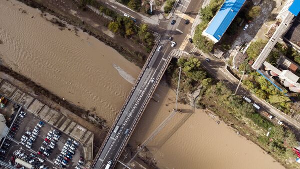 Inundación en el sur de Rusia - Sputnik Mundo