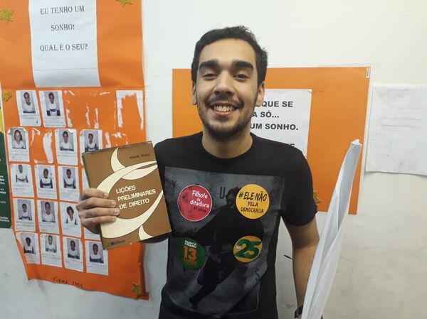 Matheus Costa, estudiante de Derecho - Sputnik Mundo