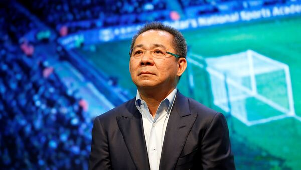 Vichai Srivaddhanaprabha, presidente del Leicester City (archivo) - Sputnik Mundo