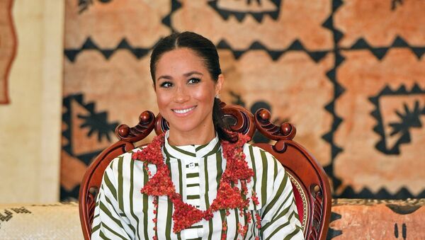 Meghan Markle, la duquesa de Sussex y esposa del príncipe Enrique Meghan Markle, la duquesa de Sussex y esposa del príncipe Enrique - Sputnik Mundo