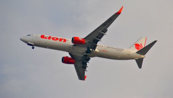 Un Boeing 737 de la aerolínea indonesia Lion Air (archivo) - Sputnik Mundo