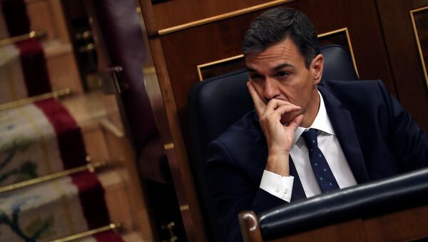 Pedro Sánchez, el presidente del Gobierno de España - Sputnik Mundo