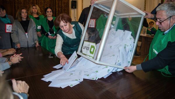 Elecciones presidenciales en Georgia Elecciones presidenciales en Georgia - Sputnik Mundo