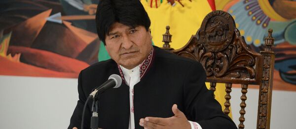 Evo Morales, presidente de Bolivia - Sputnik Mundo