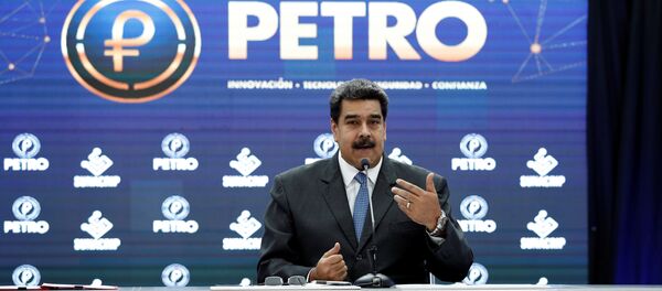 El presidente de Venezuela, Nicolás Maduro, durante su discurso sobre petro (Archivo) - Sputnik Mundo