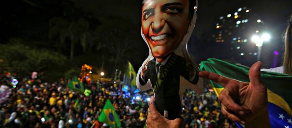 Partidarios del presidente electo de Brasil, Jair Bolsonaro - Sputnik Mundo