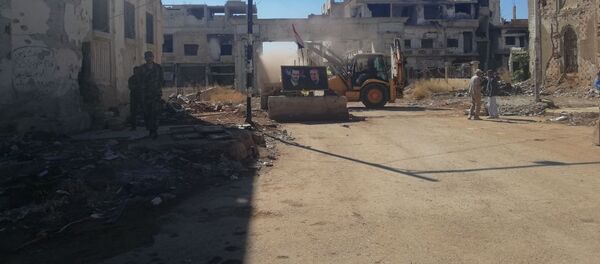 Edificios destruidos en Deraa - Sputnik Mundo