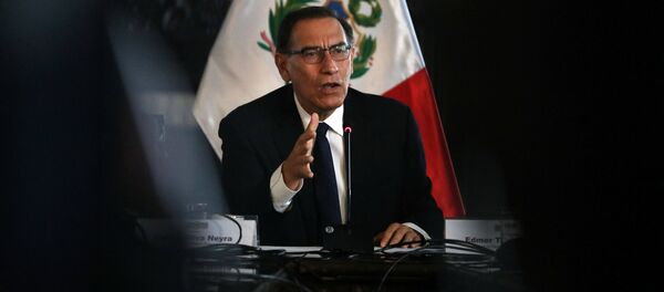 Martín Vizcarra, presidente de Perú Martín Vizcarra, presidente de Perú - Sputnik Mundo