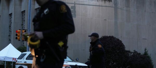 Sinagoga Tree of Life en Pittsburgh tras un tiroteo - Sputnik Mundo