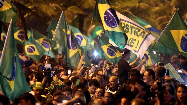 Partidarios del presidente electo de Brasil, Jair Bolsonaro - Sputnik Mundo