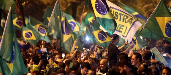 Partidarios del presidente electo de Brasil, Jair Bolsonaro Partidarios del presidente electo de Brasil, Jair Bolsonaro - Sputnik Mundo