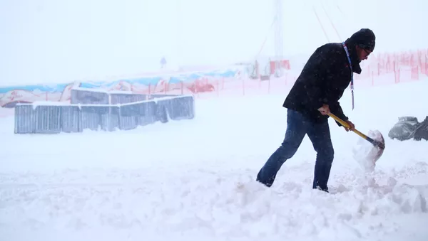 Nevada en los Alpes - Sputnik Mundo
