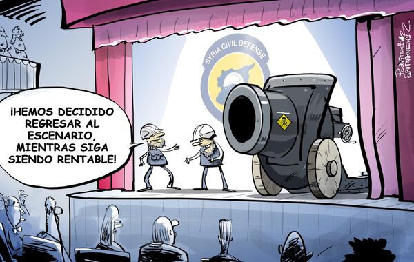 Los Cascos Blancos preparan un nuevo 'taquillazo químico' - Sputnik Mundo