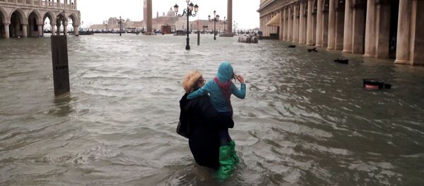 Inundación en Venecia - Sputnik Mundo
