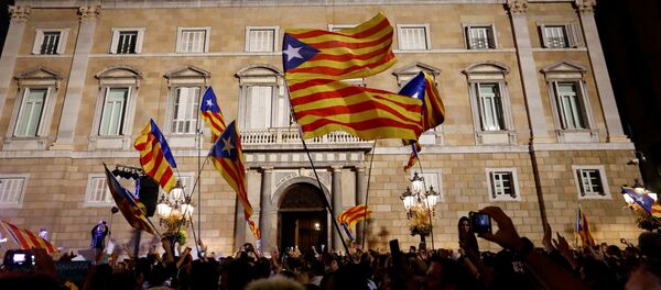 Palau de la Generalitat (sede del Gobierno de Cataluña) - Sputnik Mundo
