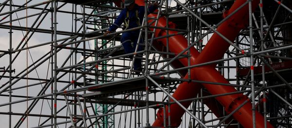 Las obras del Nuevo Aeropuerto Internacional de México (NAIM) - Sputnik Mundo