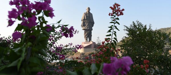 La estatua de la Unidad, la más alta del mundo, en la India - Sputnik Mundo