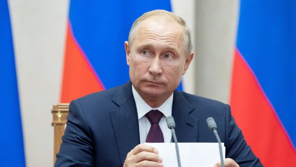 Vladímir Putin, presidente de Rusia Vladímir Putin, presidente de Rusia - Sputnik Mundo