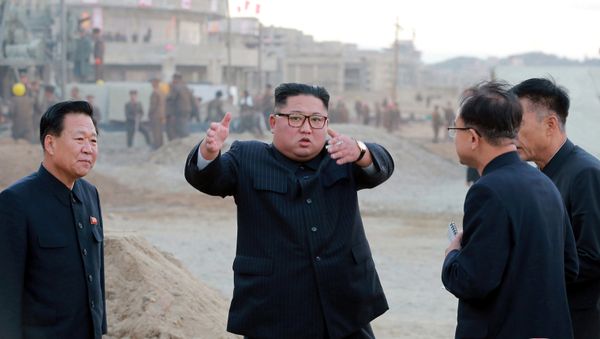 Kim Jong-un, líder norcoreano Kim Jong-un, líder norcoreano - Sputnik Mundo