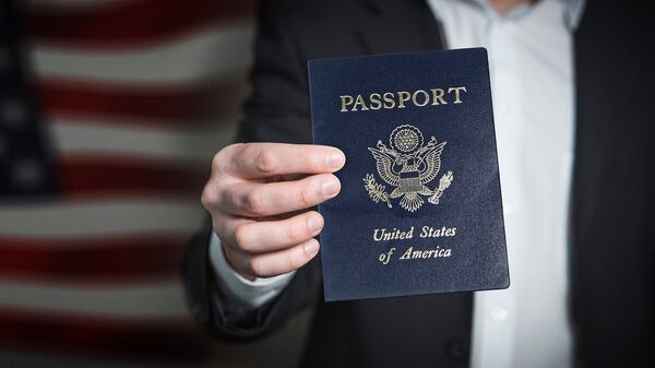 Pasaporte de EEUU  - Sputnik Mundo