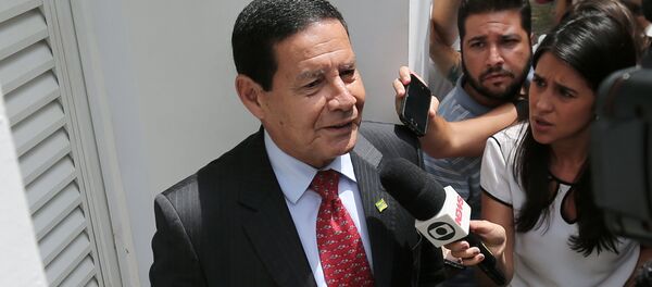 Antônio Hamilton Mourão, vicepresidente electo de Brasil - Sputnik Mundo