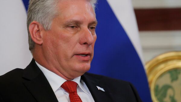 Miguel Díaz-Canel, presidente de Cuba - Sputnik Mundo