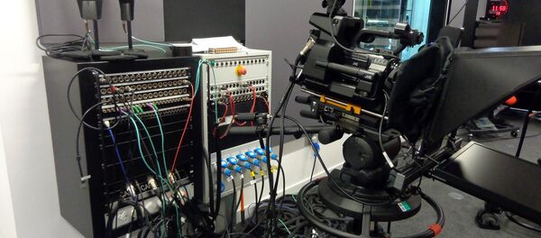 Estudio de televisión (imagen ilustrativa) - Sputnik Mundo