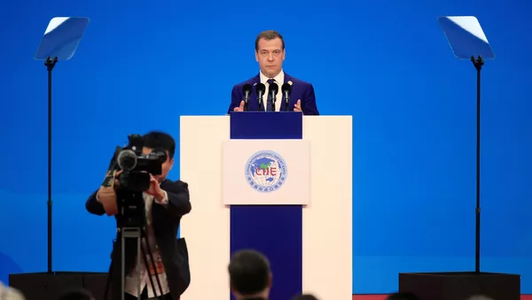 Dmitri Medvédev, primer ministro de Rusia