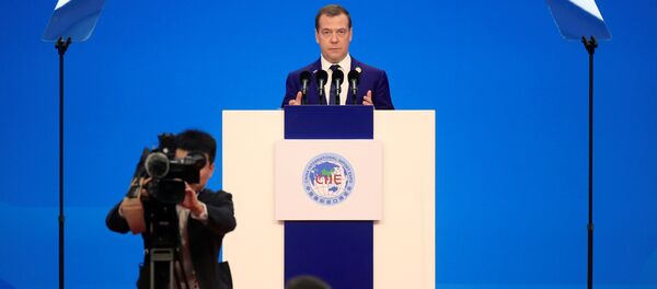 Dmitri Medvédev, primer ministro de Rusia Dmitri Medvédev, primer ministro de Rusia - Sputnik Mundo