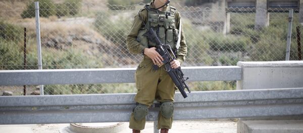 Soldado israelí en la frontera con Jordania (archivo) - Sputnik Mundo