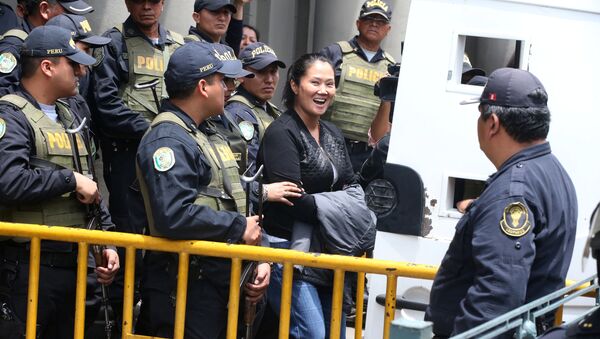 Keiko Fujimori, líder del partido Fuerza Popular - Sputnik Mundo