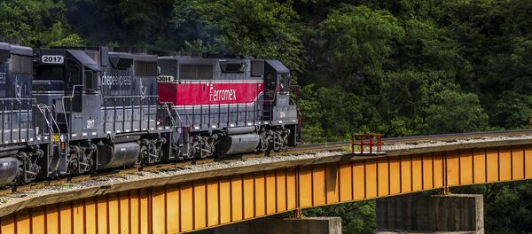 El tren de pasajeros en México El tren de pasajeros en México - Sputnik Mundo