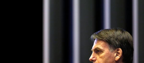 Jair Bolsonaro, presidente electo de Brasil, en el Congreso de Brasil - Sputnik Mundo