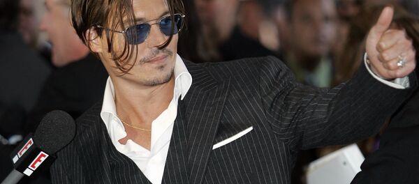 Американский актер Джонни Депп - Sputnik Mundo